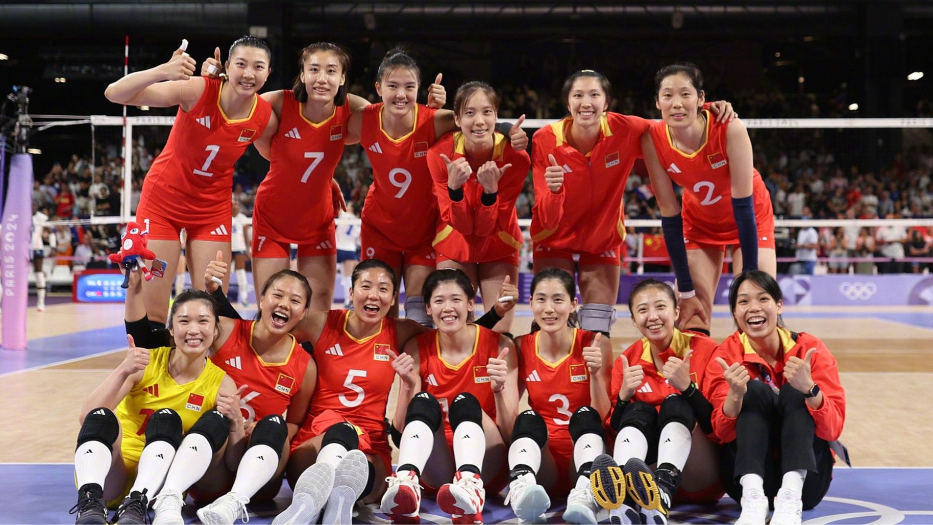 早日晋级！奥运会女排小组赛：中国女排3-0击败法国队晋级八强