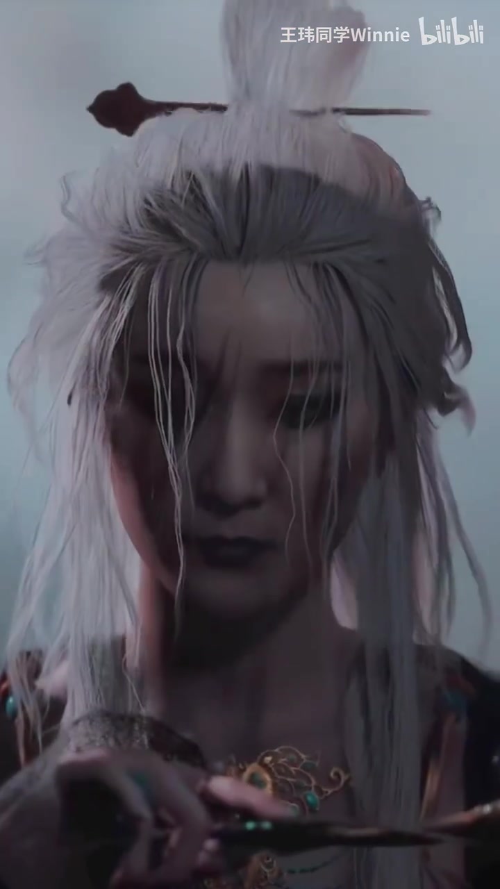 我觉得铁扇公主还是有魅力的！《黑神话》铁扇公主演员现身B站