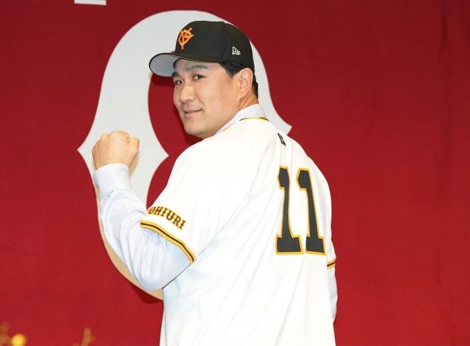 官方：日本传奇投手“神之子”田中正宏正式加盟读卖巨人队