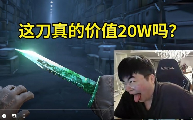 当我拆开Stance CS2的包装时 我以为我得到的是一把20W的翡翠刀 我很兴奋 晶哥：最多5W
